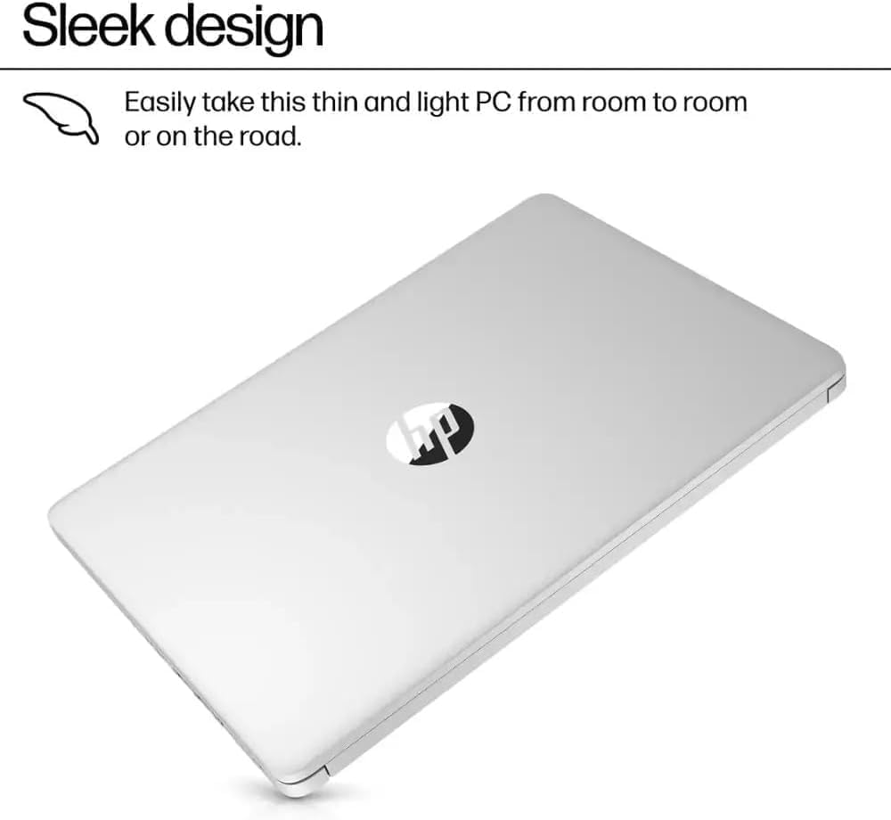 HP Student and Home Laptop with Free Microsoft 365, 16GB RAM, 1.1TB Storage (128GB SSD and 1TB Cloud Storage), Fast Intel Core, Win 11 w/o Earbuds – Perfect for Work & Play