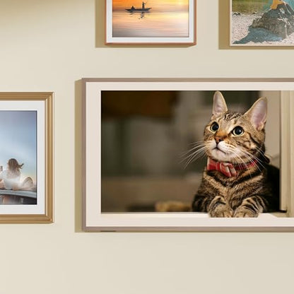 Hisense 85-Inch Class QLED 4K S7N CanvasTV Series Dolby Vision HDR Google Smart TV (85S7N, 2025 Model) - 144Hz, Art Mode, Anti-Glare Panel, Hi-Matte Display, UltraSlim Wall Mount & Frame Included