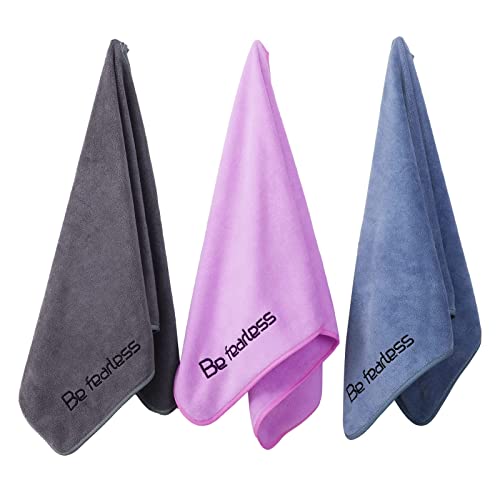 Microfiber Gym Towels Bigger Size Super Soft for Exercise Fitness, Sports