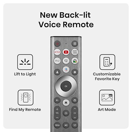 Hisense 85-Inch Class QLED 4K S7N CanvasTV Series Dolby Vision HDR Google Smart TV (85S7N, 2025 Model) - 144Hz, Art Mode, Anti-Glare Panel, Hi-Matte Display, UltraSlim Wall Mount & Frame Included