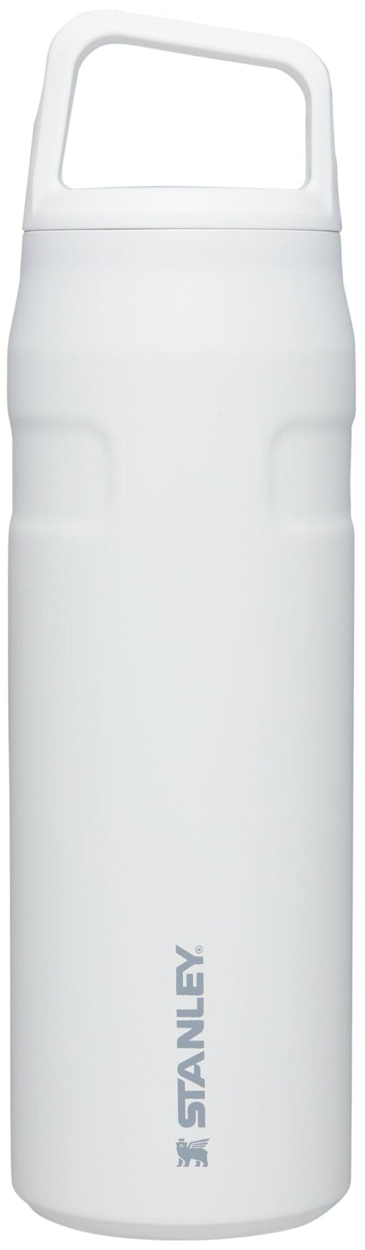 STANLEY IceFlow Cap and Carry Water Bottle 24 oz | Wide Mouth Twist Lid | Lightweight and Leakproof for Travel and Sports | Insulated Stainless Steel | BPA-Free | Polar
