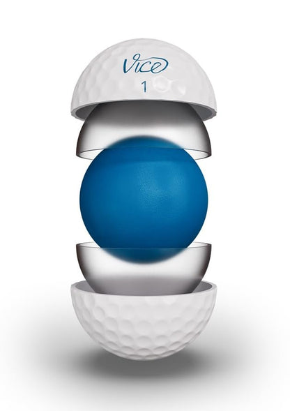 VICE Golf Tour White Golf Balls