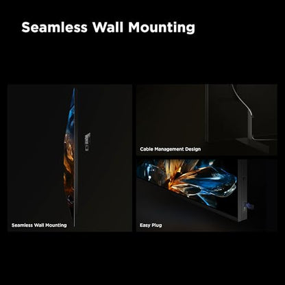 TCL 55-Inch Class QM7K Series QD-Mini LED 4K UHD Google Smart TV Best Premium Mini-LED TV - QLED, 144hz, 240hz Gaming Rate, Anti-Reflective Screen, Bang & Olufsen Audio, Atmos (55QM7K, 2025 Model)