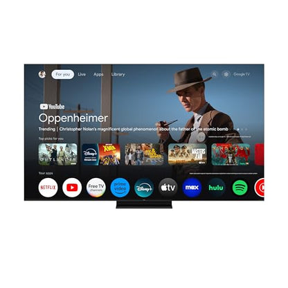 TCL 55-Inch Class QM7K Series QD-Mini LED 4K UHD Google Smart TV Best Premium Mini-LED TV - QLED, 144hz, 240hz Gaming Rate, Anti-Reflective Screen, Bang & Olufsen Audio, Atmos (55QM7K, 2025 Model)