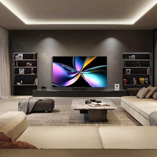 Hisense 100" Class U7 Mini-LED ULED 4K UHD Google Smart TV (100U75QG, 2025 Model) - QLED, Native 165Hz, VRR 288, Up to 3000 Nits, HDR10+, Dolby Vision IQ · Atmos, IMAX Enhanced, 2.1.2 Ch Surround
