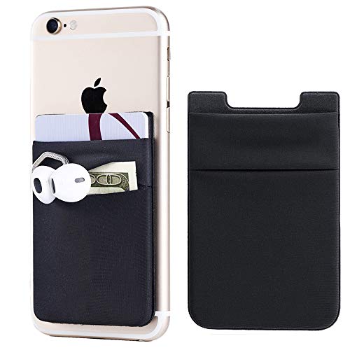 Fulgamo Phone Wallet Stick on, Card Holder for Phone Case, Phone Card Holder