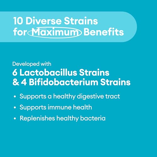 Physician's CHOICE Probiotics 60 Billion CFU - 10 Strains + Organic Prebiotics - Immune, Digestive & Gut Health - Supports Occasional Constipation, Diarrhea, Gas & Bloating - for Women & Men - 60ct