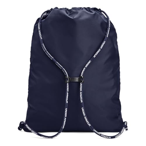 Under Armour Unisex-Adult Undeniable Sackpack , Midnight Navy (410)/Metallic Silver , One Size Fits Most