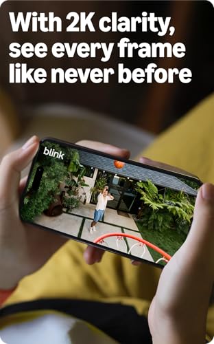Blink Battery Doorbell 2K+ (newest model) and Outdoor 2K+ (newest model) — Wireless smart security, 2K video, enhanced audio. Sync Module Core included - 5 Cameras + Battery Doorbell 2K+ (Black)