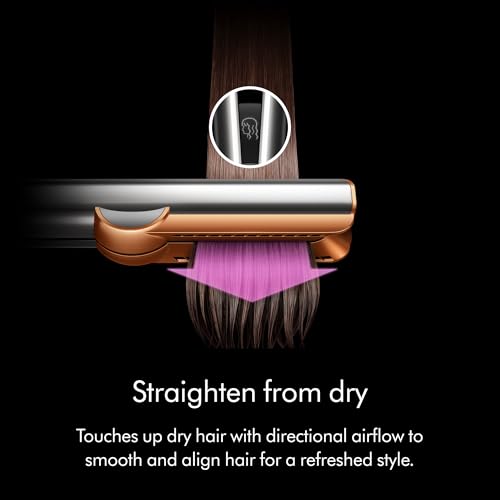 Dyson Airstrait™ Straightener, Wet to dry hair straightener, No heat damage, No hot plates, All hair types