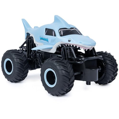 Monster Jam, Official Megalodon Remote Control Monster Truck for Boys and Girls, 1:24 Scale, 2.4 GHz, Kids Toys for Ages 4-6+