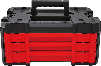 CRAFTSMAN Mechanics Tool Set, 230-Piece Hand Tool and Socket Set with 3-Drawer Tool Box (CMMT45305)
