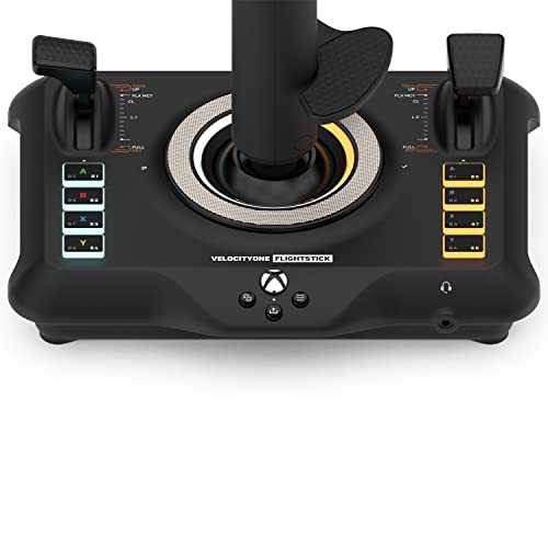 Turtle Beach VelocityOne Flightstick Universal Simulation Controller Joystick for Air & Space Combat Simulation - Xbox Series X, Xbox Series S, Xbox One, Windows 10, and Windows 11 PCs