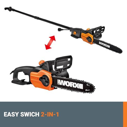 Worx WG309 8 Amp 10" Electric Pole Saw