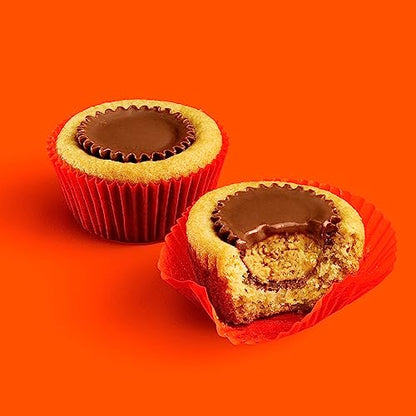 REESE'S Miniatures Milk Chocolate Peanut Butter Cups, Candy Party Pack, 35.6 oz