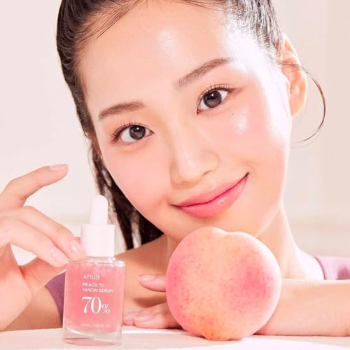 Anua Peach 70 Niacinamide Serum 30ml / brightening hydrating face serum/daily clean beauty (1.01 fl. oz.)