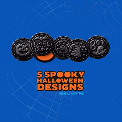 OREO Orange Creme Chocolate Sandwich Cookies, Limited Edition, Halloween Cookies, 18.71 oz