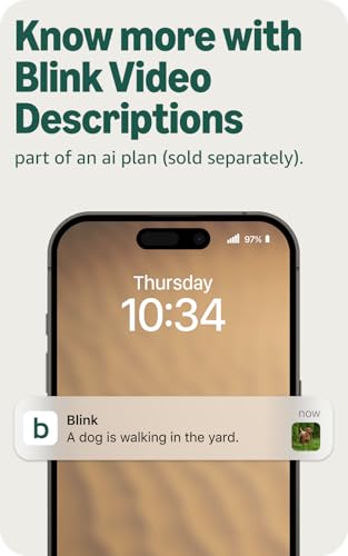 Blink Battery Doorbell 2K+ (newest model) and Outdoor 2K+ (newest model) — Wireless smart security, 2K video, enhanced audio. Sync Module Core included - 5 Cameras + Battery Doorbell 2K+ (Black)