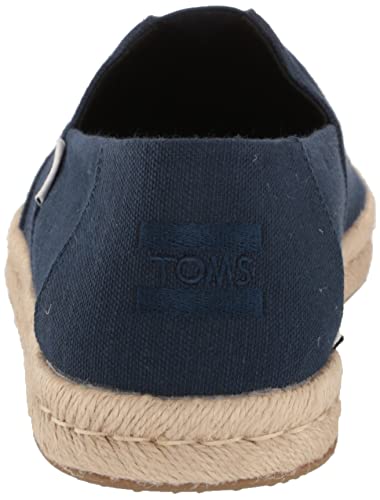TOMS Men's ALP Rope 2.0 Loafer Flat, Navy, 8