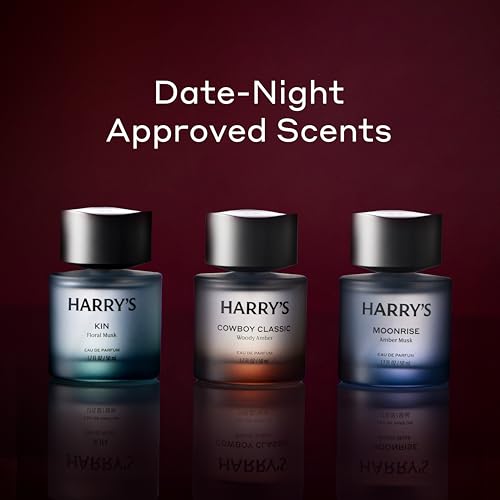 Harry's Moonrise Men's Cologne - Amber Musk Scent - 1.7 fl oz - Notes of Saffron Flower, Iris & Dry Musk - Long-Lasting Eau de Parfum Men's Fragrance