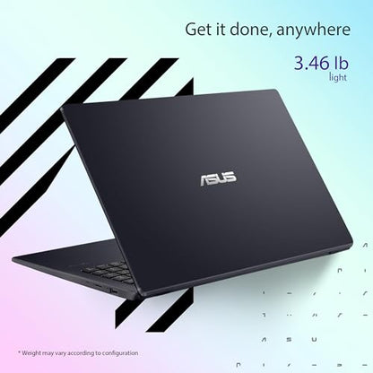 ASUS 15.6” Vivobook Go Laptop, Intel Celeron N4500, 4GB RAM, 128GB SSD, Windows 11 in S Mode, Star Black, L510KA-ES04