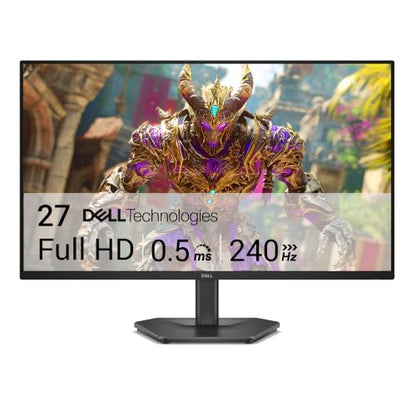 Dell 27 240Hz Gaming Monitor - SE2726HG - 27-inch FHD (1920x1080) 240Hz Display, in-Plane Switching (IPS) Technology, AMD FreeSync Premium, TÜV 3-Star, 2X HDMI, DisplayPort 1.4, Tilt