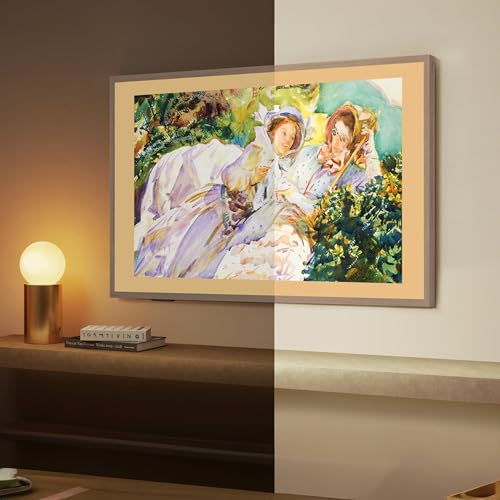 Hisense 55-Inch Class QLED 4K S7N CanvasTV Series Dolby Vision HDR Google Smart TV (55S7N) - 144Hz, Art Mode, Anti-Glare Panel, Hi-Matte Display, Frame & UltraSlim Wall Mount Included