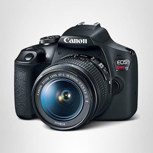 Canon EOS Rebel T7 DSLR Camera with 18-55mm Lens | Built-in Wi-Fi | 24.1 MP CMOS Sensor | DIGIC 4+ Image Processor and Full HD Videos