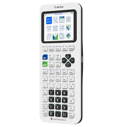 TI-84 Evo Graphing Calculator Texas Instruments, White
