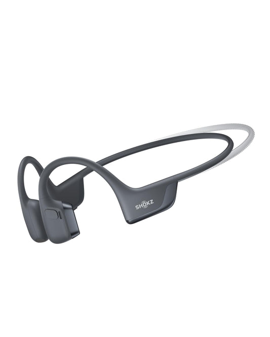 SHOKZ New OpenRun Pro 2 - Open-Ear, Bone Conduction Sport Headphones - with Reflective Strip - Sweat Resistant, Workout Headphones - Secure, Wireless, Comfortable Fit-Deep Bass and Smart Mic App