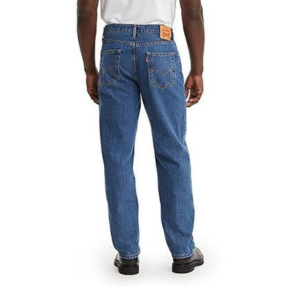 Levi's Men's 550 Relaxed Fit Jeans (Also Available in Big & Tall), Medium Stonewash, 36W x 30L