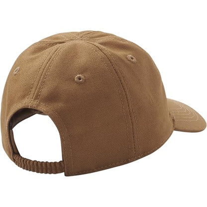 Carhartt unisex baby Hat Baseball Cap, Carhartt Brown, 0-18 Months US