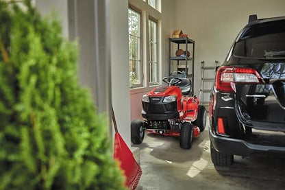 Craftsman 36" Gas Riding Lawn Mower with 11.5 HP* Briggs and Stratton Single-Cylinder Engine, Gas Lawn Tractor with 7-Speed Transmission, Red/Black