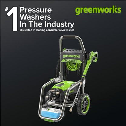 Greenworks 3000 PSI (2.0 GPM Max) Brushless Electric Pressure Washer