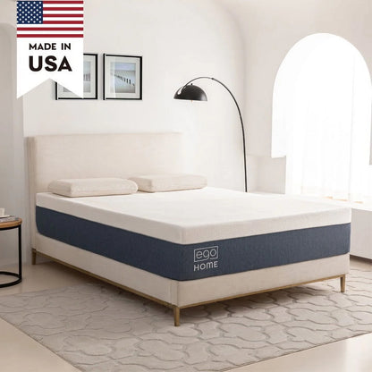 MLILY Ego Home 14 inch Twin Mattress in a Box, Cooling Gel Memory Foam Mattress, Medium