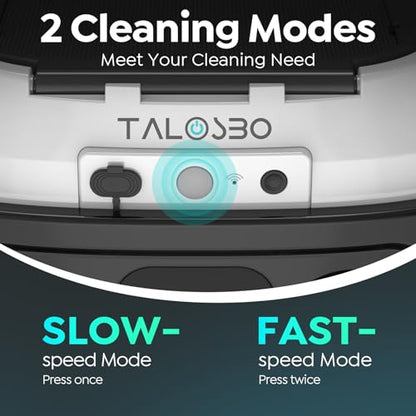 TALOSBO Pleco SK01 Solar Powered Robotic Pool Skimmer with APP Support, 24/7 Cleaning, Two Charging Modes, Smart Obstacle Avoidance, 7L Filter Capacity, Ideal for All Pool Surfaces