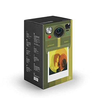 Polaroid Now+ 2nd Generation I-Type Instant Film Bluetooth Connected App Controlled Camera - Forest Green (9075)