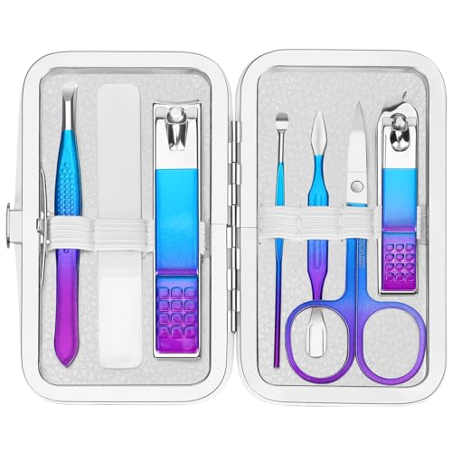 Manicure Set Nail Clipper Set Personal Care Grooming Kits Travel Nail Care Set - Nail Clippers Pedicure Kit Gift for Men Women