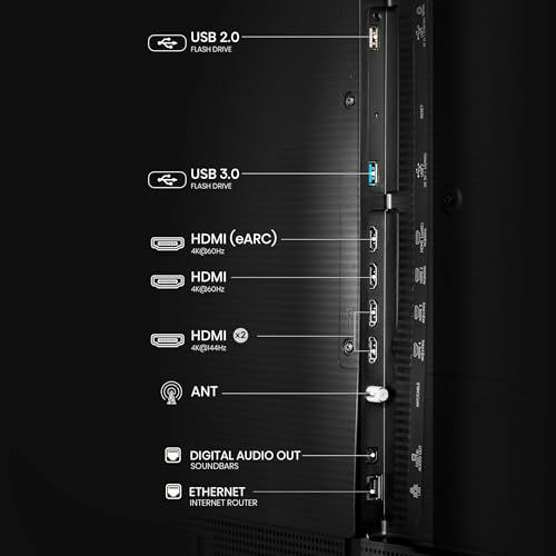 Hisense 55-Inch Class QLED 4K S7N CanvasTV Series Dolby Vision HDR Google Smart TV (55S7N) - 144Hz, Art Mode, Anti-Glare Panel, Hi-Matte Display, Frame & UltraSlim Wall Mount Included