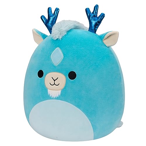 Squishmallows Original 12-Inch Xam Aqua Kirin - Medium-Sized Ultrasoft Official Jazwares Plush