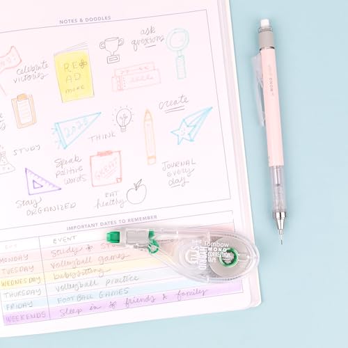 Tombow 68721 MONO Hybrid Correction Tape, 10-Pack. Easy To Use Applicator for Instant Corrections