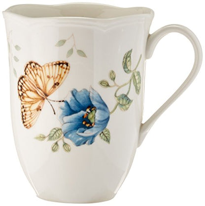 Lenox 6342794 Lenox Butterfly Meadow 18-Piece Dinnerware Set White
