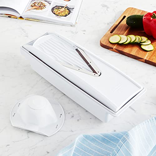 Swissmar V-Prep™ Mandoline Slicer, White