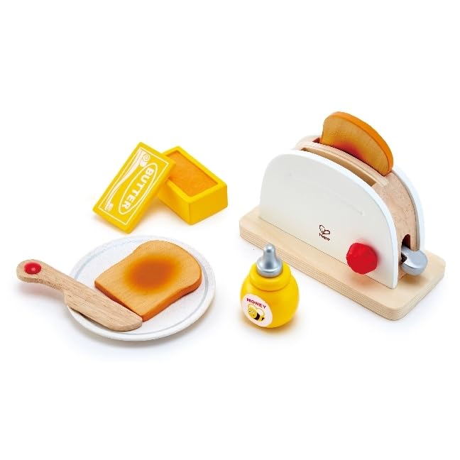 (Multicolor) - Hape International Hape E3148 - Pop Up Toaster Set, 3+ years