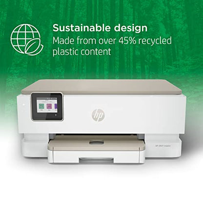 HP ENVY Inspire 7255e Wireless Color Thermal Inkjet Printer, Print, scan, copy, Easy setup,Mobile printing, Best-for-home, 3 month Instant Ink trial included