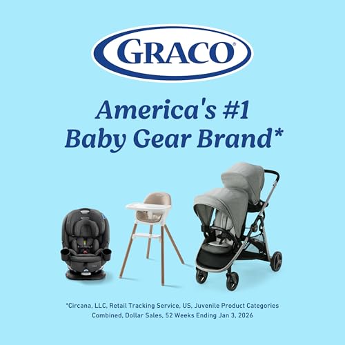 Graco EasyTurn 360 2-in-1 Rotating Convertible Car Seat, Solae