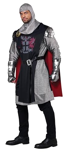 California Costumes, Medieval Knight Costume, Men's Large/X-Large