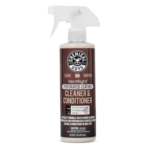 Chemical Guys, VentRight Leather Cleaner & Conditioner, Vented Seats, 16 oz