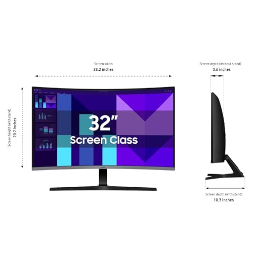 Samsung 32" S3 (S39GD) Series FHD 100Hz Curved Monitor