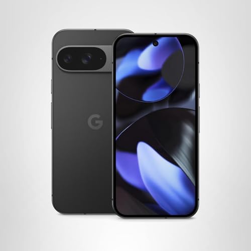 Google Pixel 9 - Unlocked Android Smartphone with Gemini, 24-Hour Battery, Advanced Camera, and 6.3" Actua Display - Obsidian - 128 GB